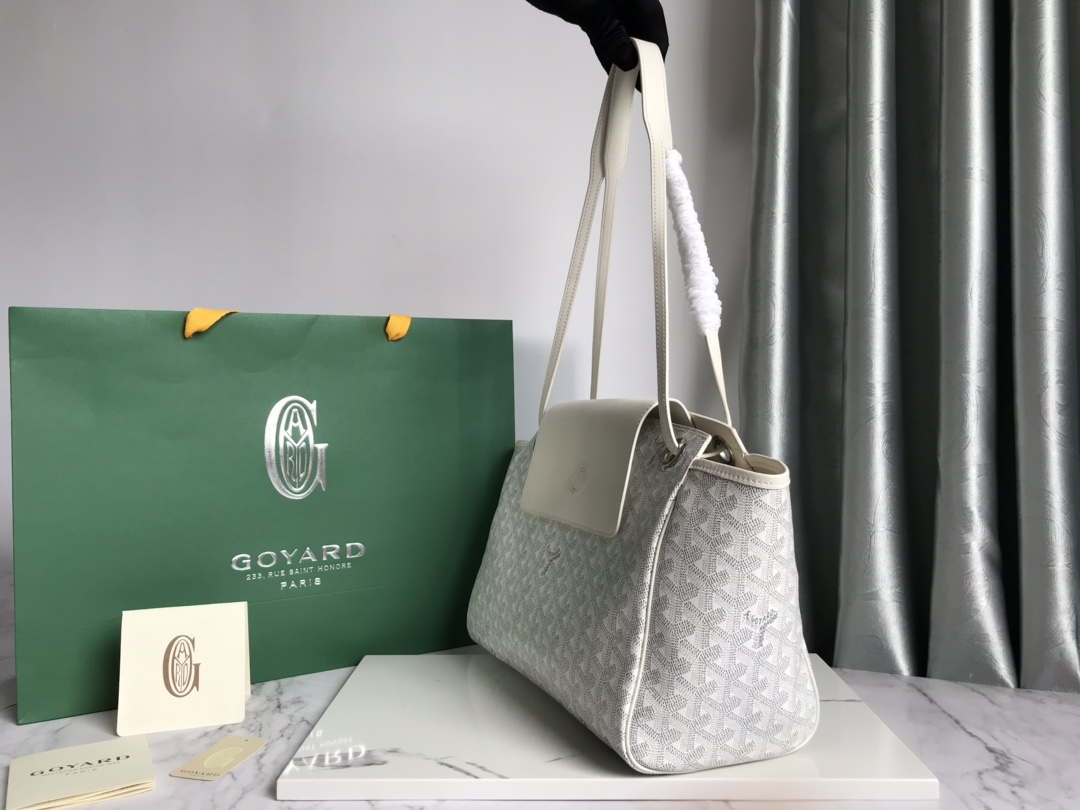 Goyard ROUETTPMLTY07CL07P Rouette Souple Bag White