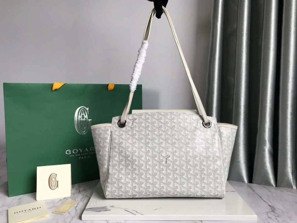 Goyard ROUETTPMLTY07CL07P Rouette Souple Bag White
