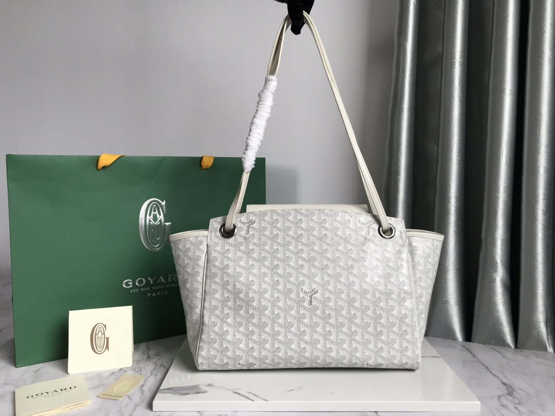 Goyard ROUETTPMLTY07CL07P Rouette Souple Bag White