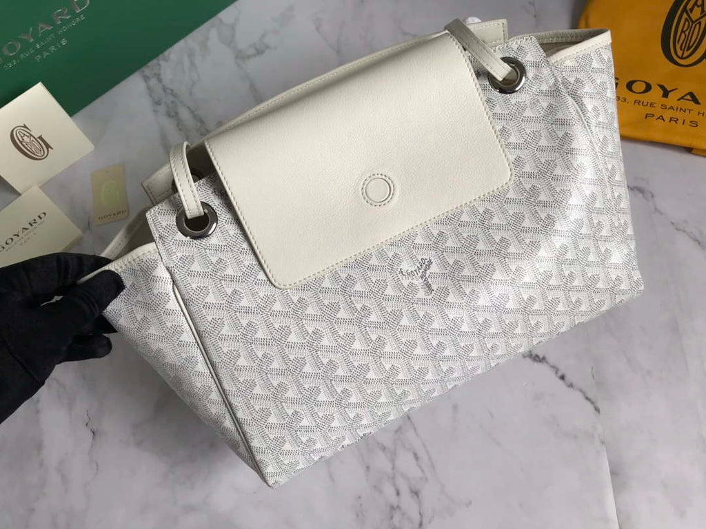 Goyard ROUETTPMLTY07CL07P Rouette Souple Bag White