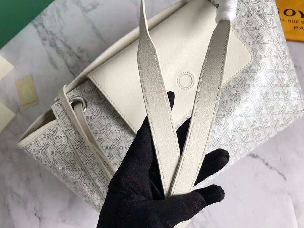 Goyard ROUETTPMLTY07CL07P Rouette Souple Bag White
