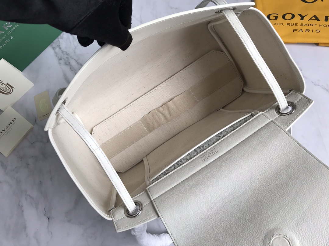 Goyard ROUETTPMLTY07CL07P Rouette Souple Bag White