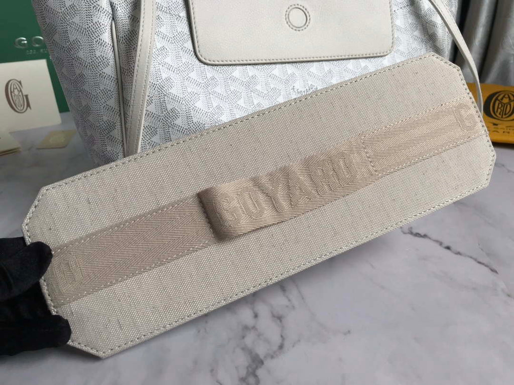 Goyard ROUETTPMLTY07CL07P Rouette Souple Bag White