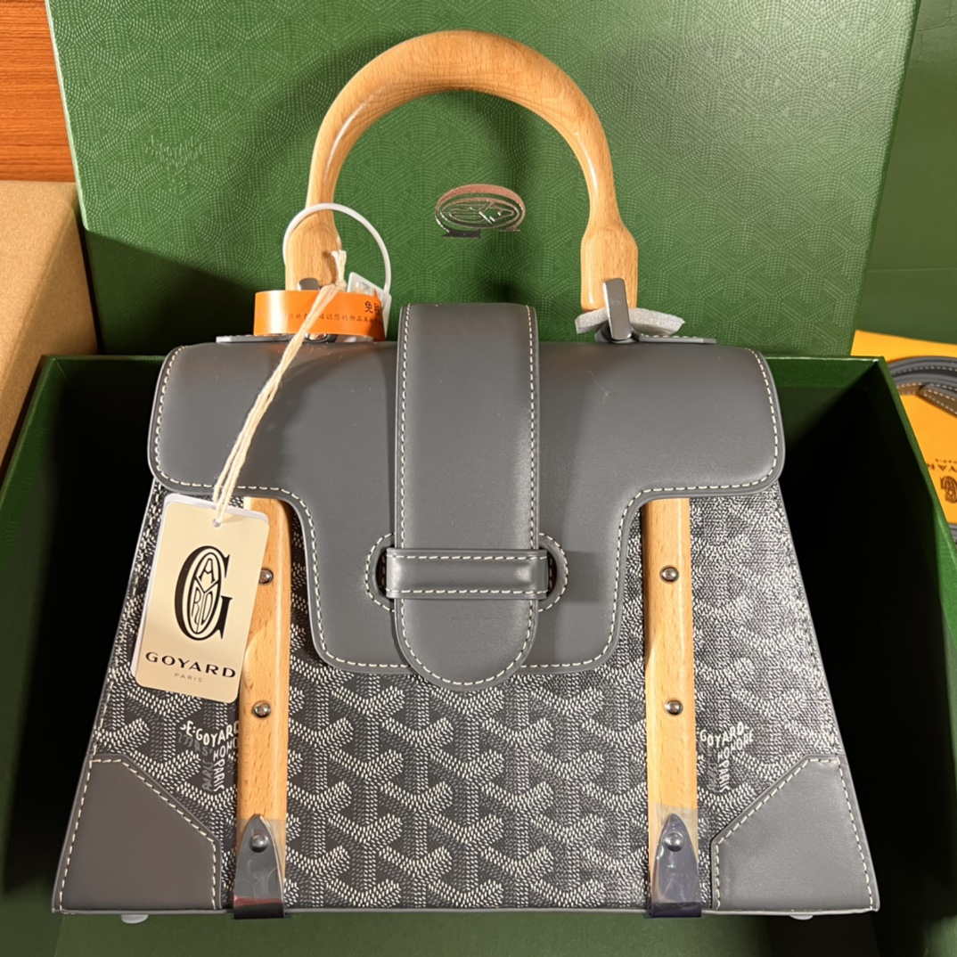 Goyard BPMLTY07CL07P Sac Saigon Pm Bag Gray - Default Title - View 1