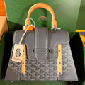 Goyard BPMLTY07CL07P Sac Saigon Pm Bag Gray
