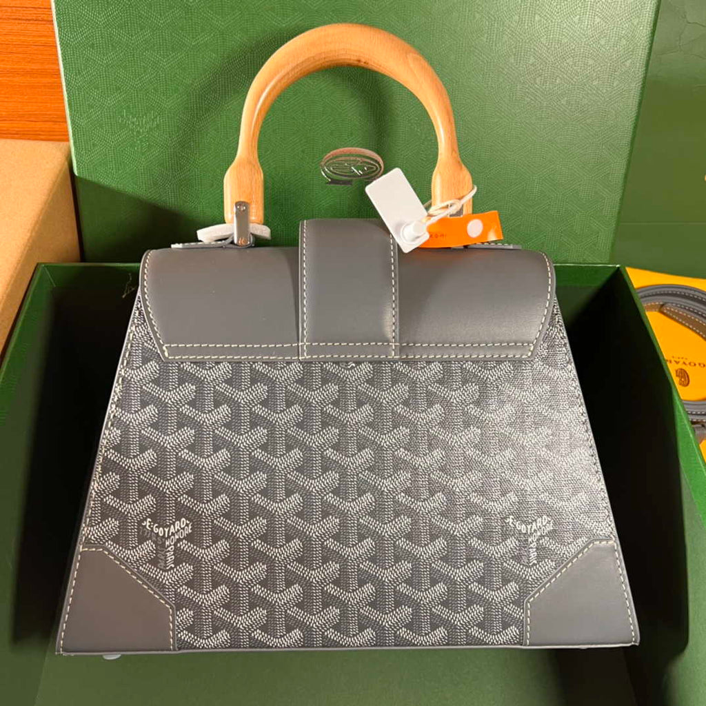 Goyard BPMLTY07CL07P Sac Saigon Pm Bag Gray