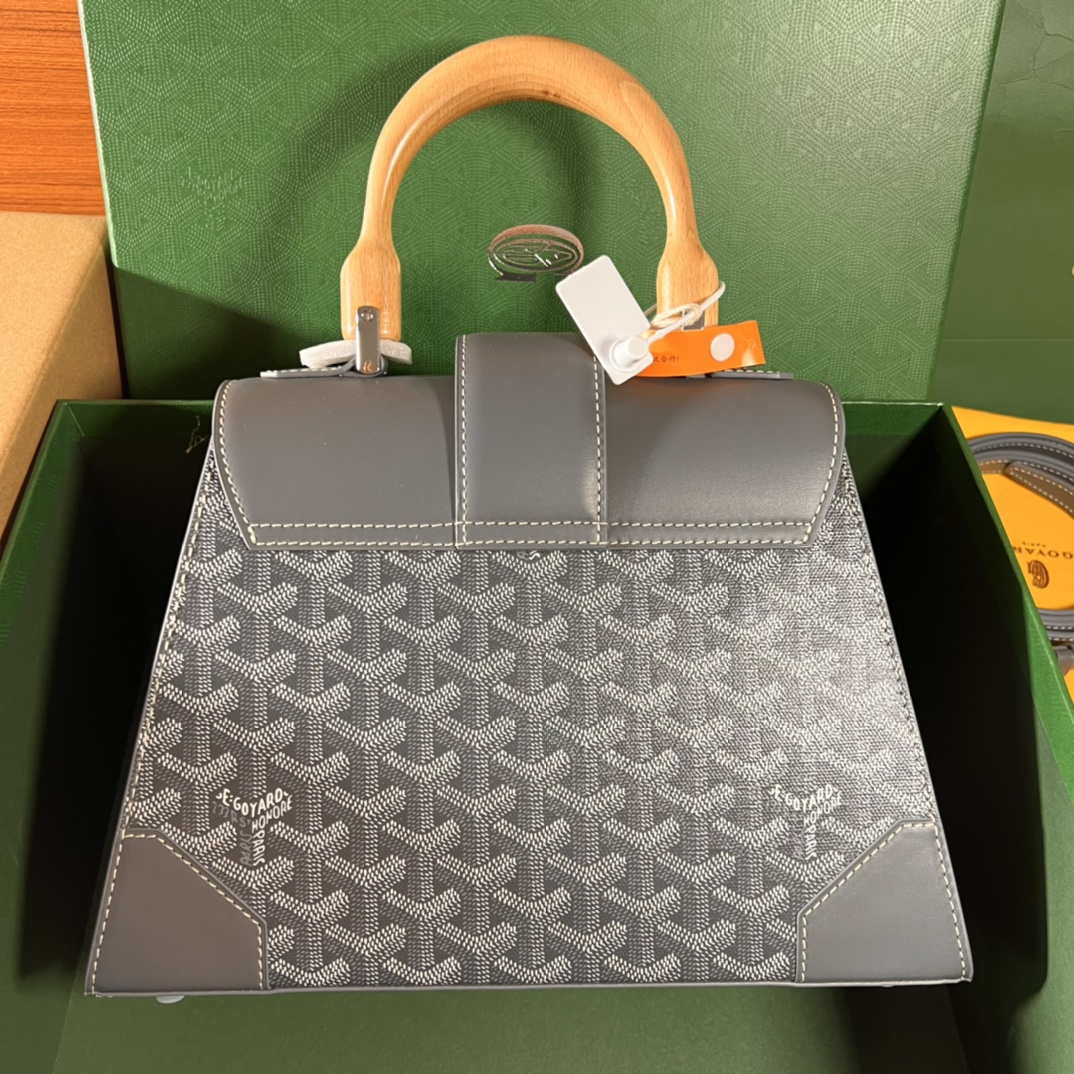Goyard BPMLTY07CL07P Sac Saigon Pm Bag Gray