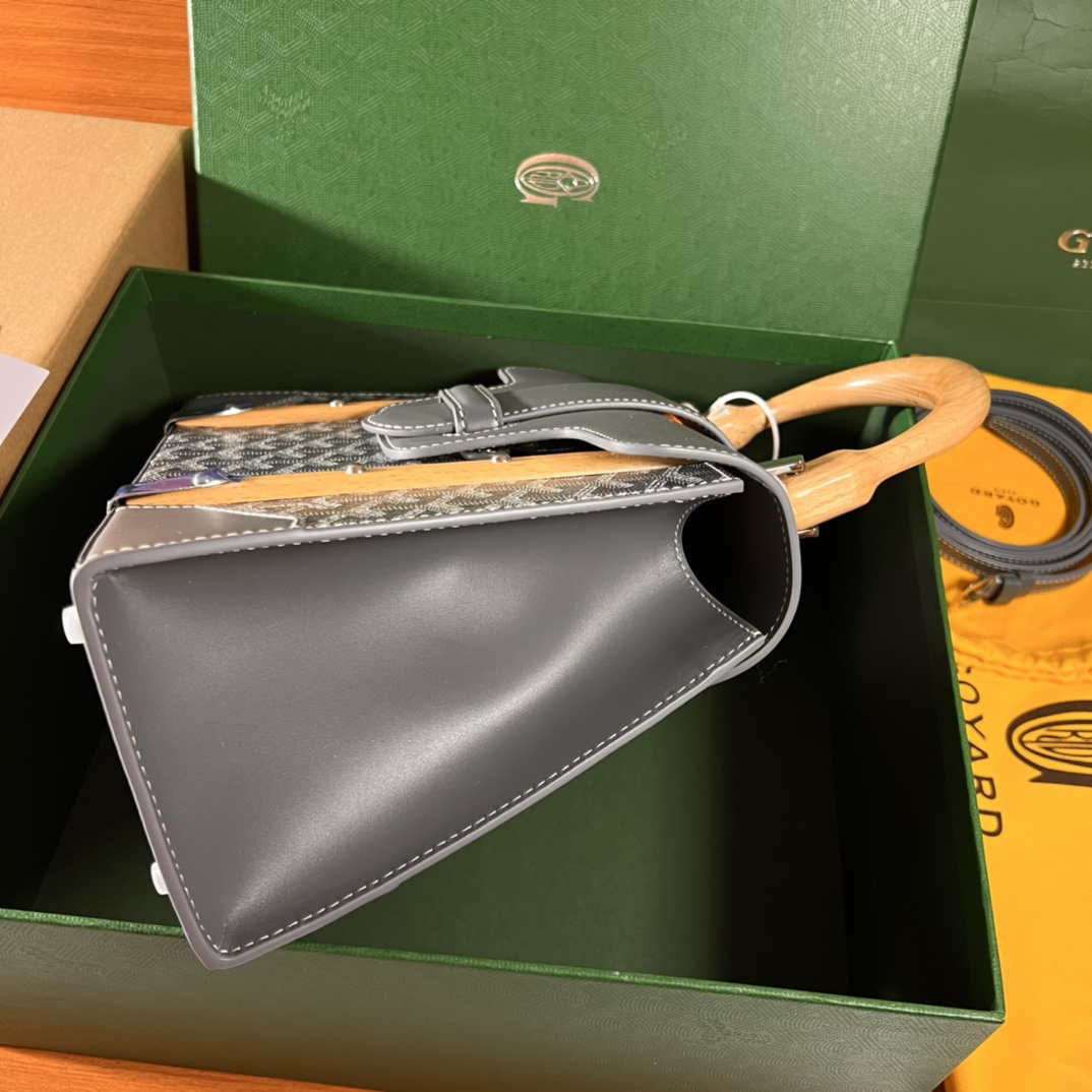 Goyard BPMLTY07CL07P Sac Saigon Pm Bag Gray - Default Title - View 9
