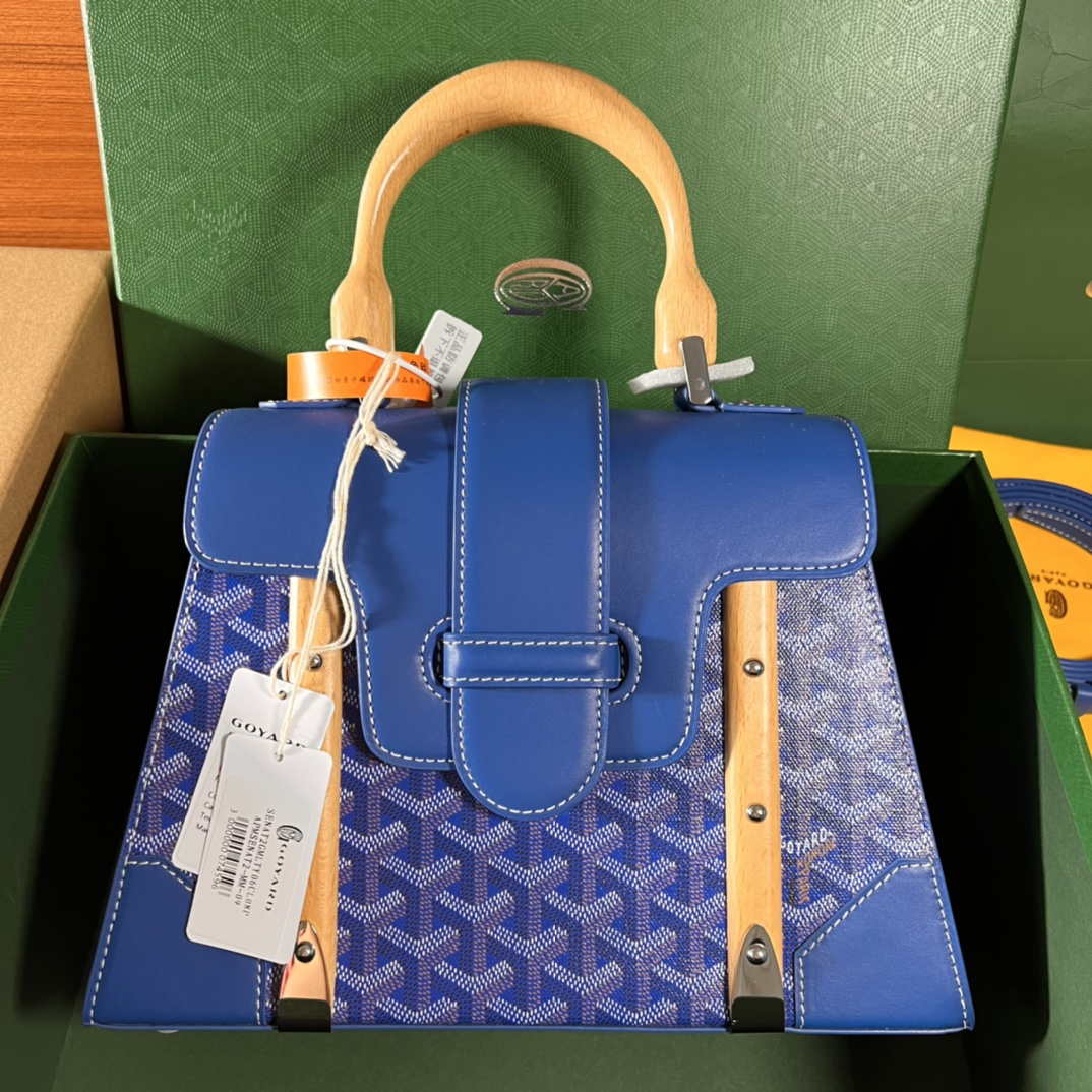 Goyard BPMLTY07CL07P Sac Saigon Pm Bag Blue - Default Title - View 1