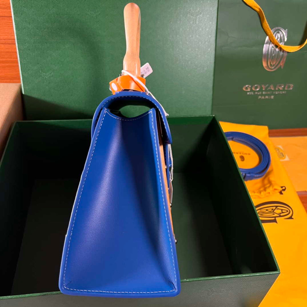 Goyard BPMLTY07CL07P Sac Saigon Pm Bag Blue