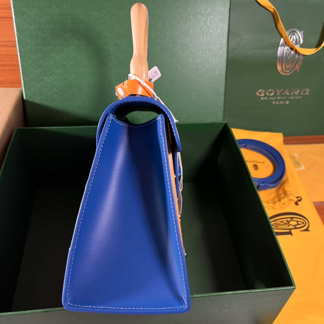 Goyard BPMLTY07CL07P Sac Saigon Pm Bag Blue - Default Title - View 2
