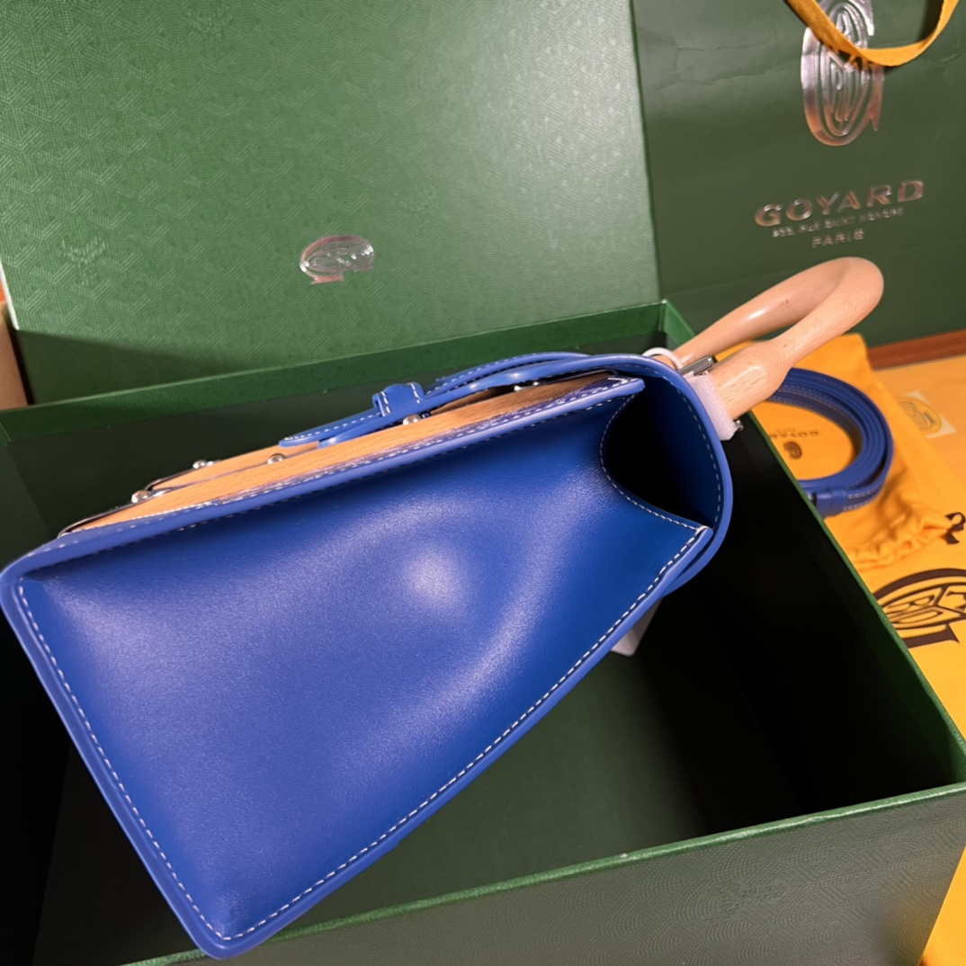 Goyard BPMLTY07CL07P Sac Saigon Pm Bag Blue - Default Title - View 4