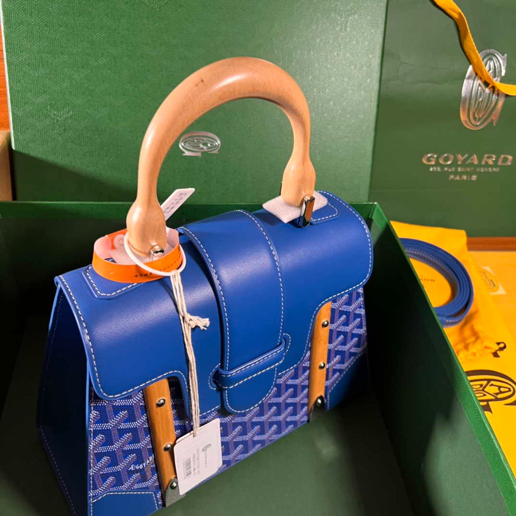 Goyard BPMLTY07CL07P Sac Saigon Pm Bag Blue