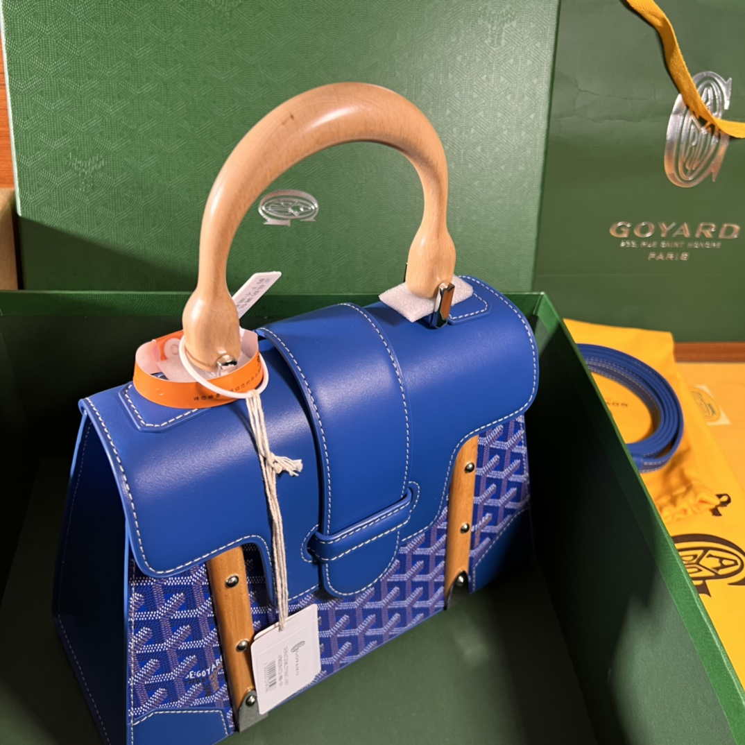 Goyard BPMLTY07CL07P Sac Saigon Pm Bag Blue - Default Title - View 7