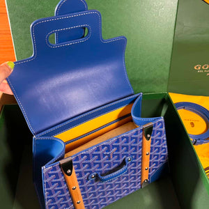 Goyard BPMLTY07CL07P Sac Saigon Pm Bag Blue - Default Title - View 9