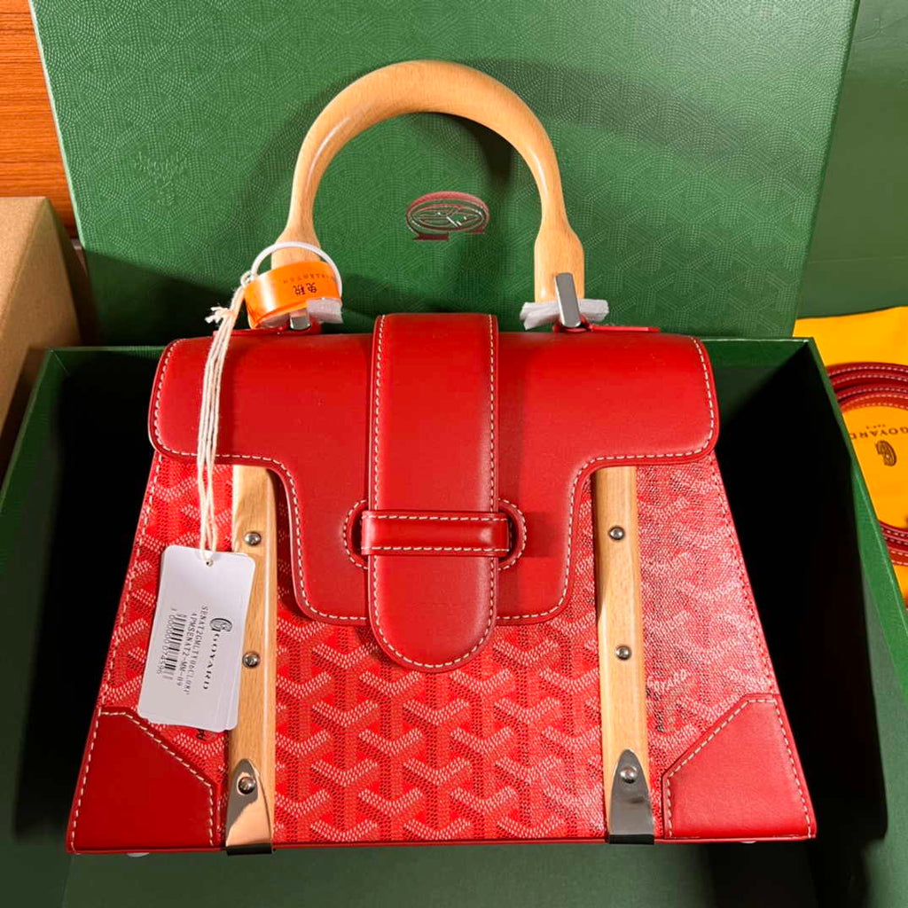 Goyard BPMLTY07CL07P Sac Saigon Pm Bag Red