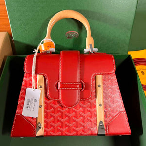Goyard BPMLTY07CL07P Sac Saigon Pm Bag Red - Default Title - View 1