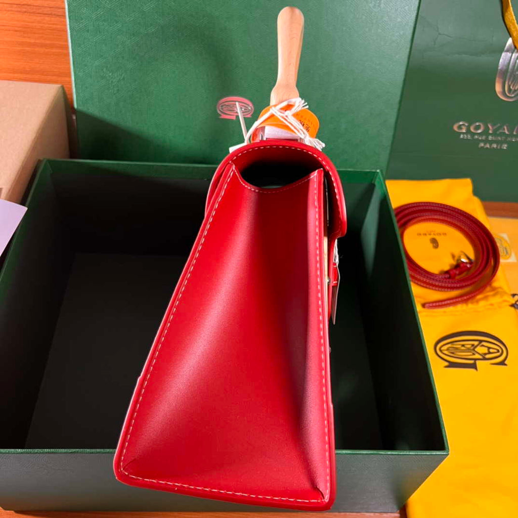 Goyard BPMLTY07CL07P Sac Saigon Pm Bag Red