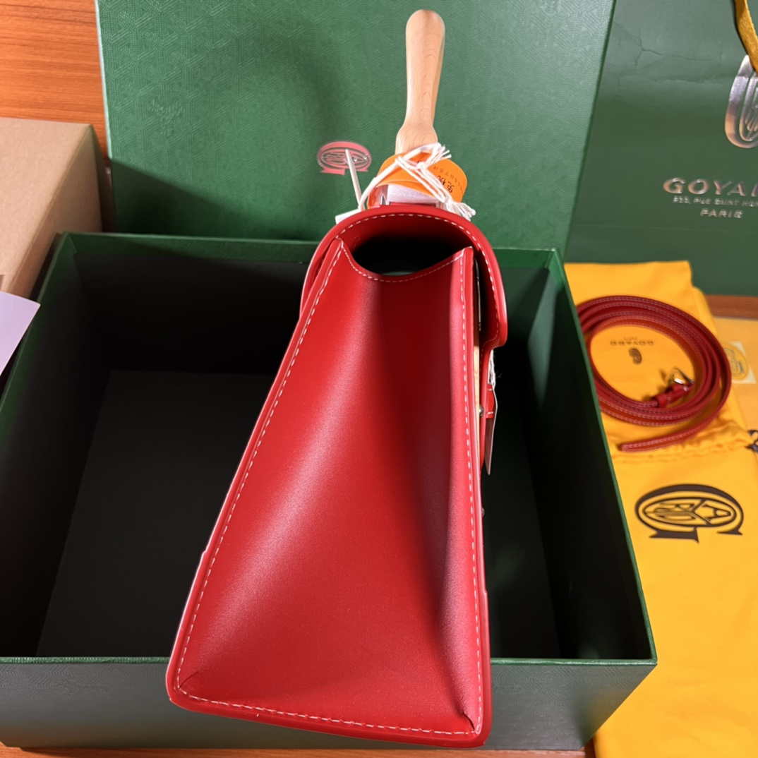 Goyard BPMLTY07CL07P Sac Saigon Pm Bag Red - Default Title - View 2