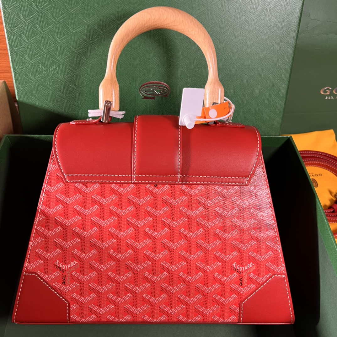 Goyard BPMLTY07CL07P Sac Saigon Pm Bag Red - Default Title - View 3