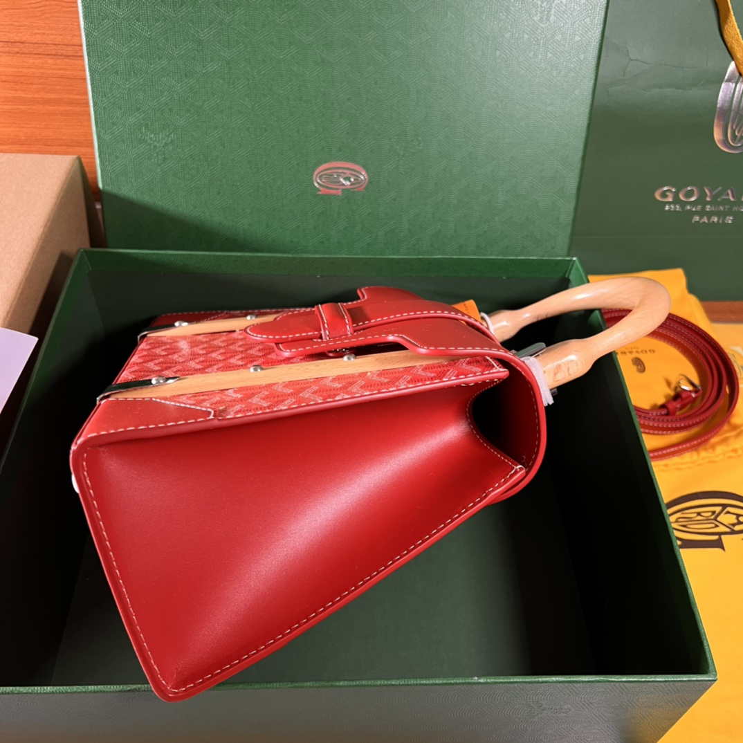 Goyard BPMLTY07CL07P Sac Saigon Pm Bag Red - Default Title - View 4