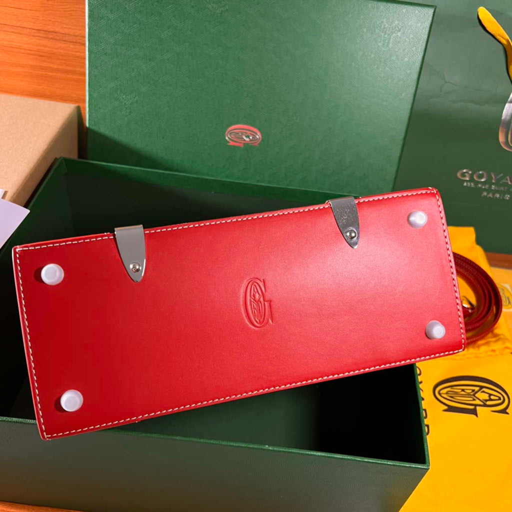 Goyard BPMLTY07CL07P Sac Saigon Pm Bag Red