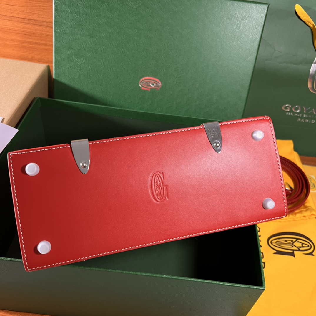 Goyard BPMLTY07CL07P Sac Saigon Pm Bag Red