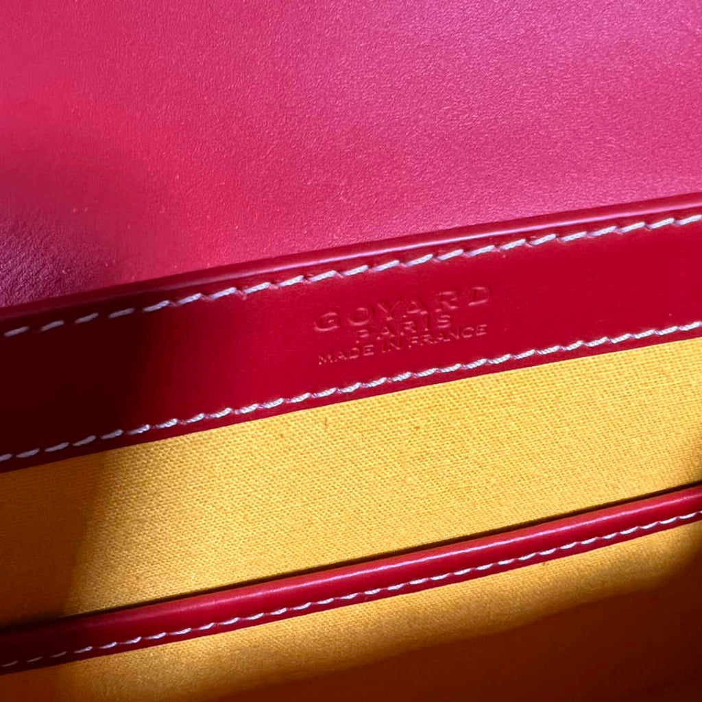 Goyard BPMLTY07CL07P Sac Saigon Pm Bag Red