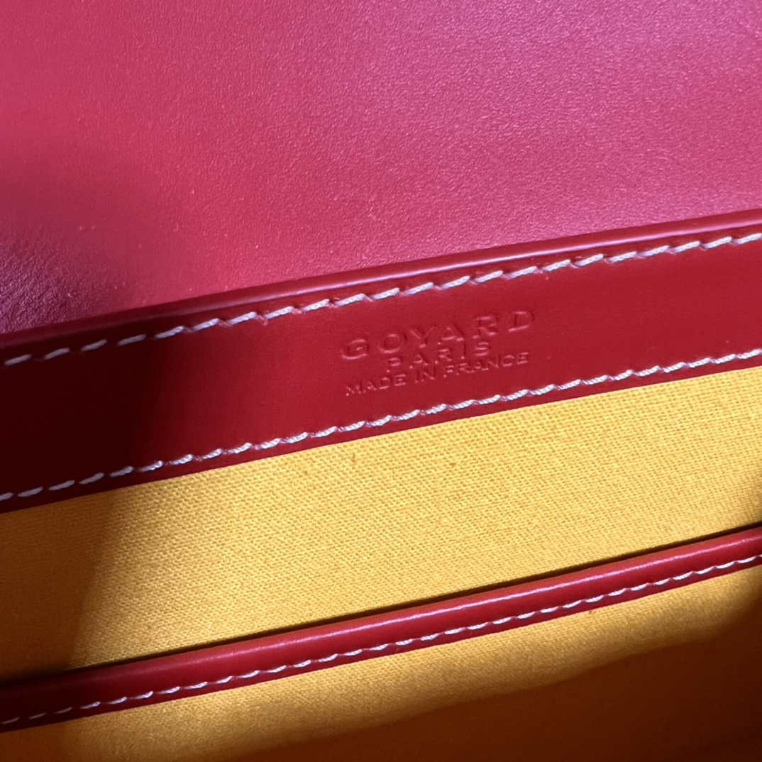 Goyard BPMLTY07CL07P Sac Saigon Pm Bag Red - Default Title - View 8