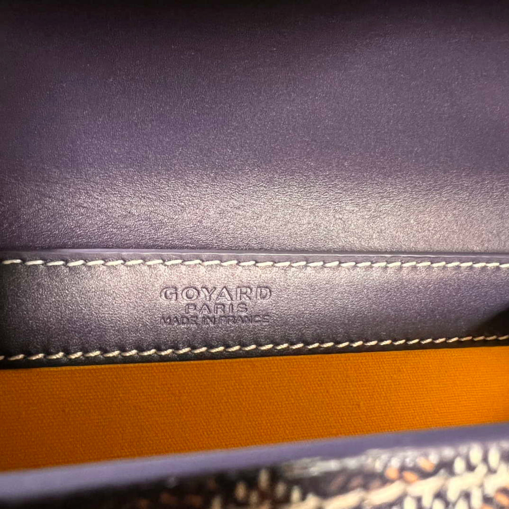 Goyard BPMLTY07CL07P Sac Saigon Pm Bag Navy Blue