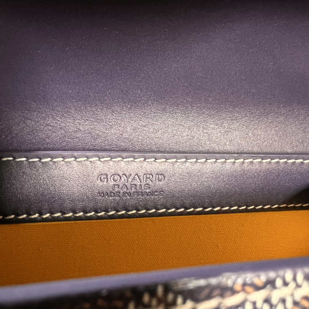 Goyard BPMLTY07CL07P Sac Saigon Pm Bag Navy Blue