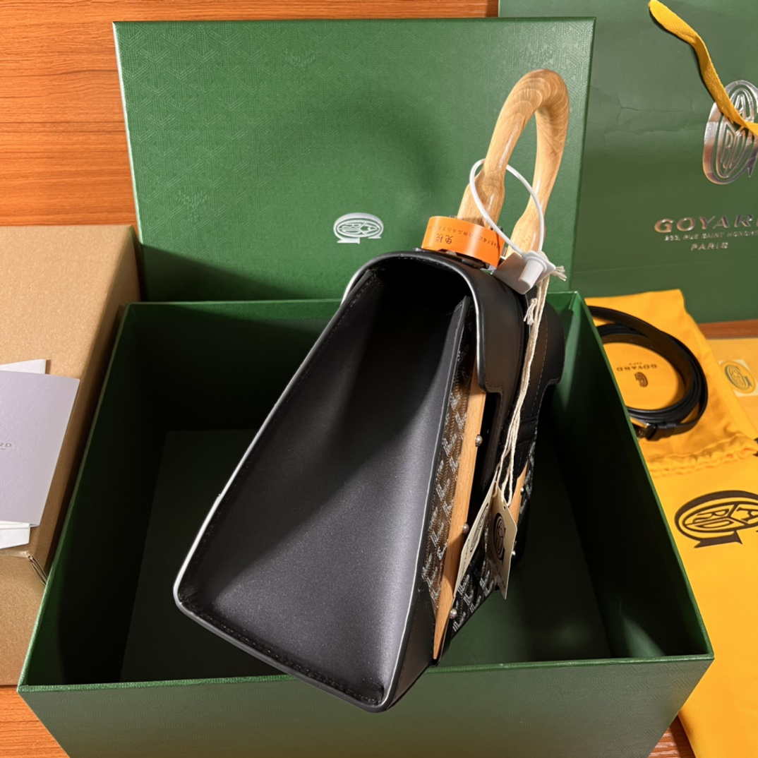 Goyard Sac Saigon Pm Bag BPMLTY07CL07P Black - Default Title - View 3