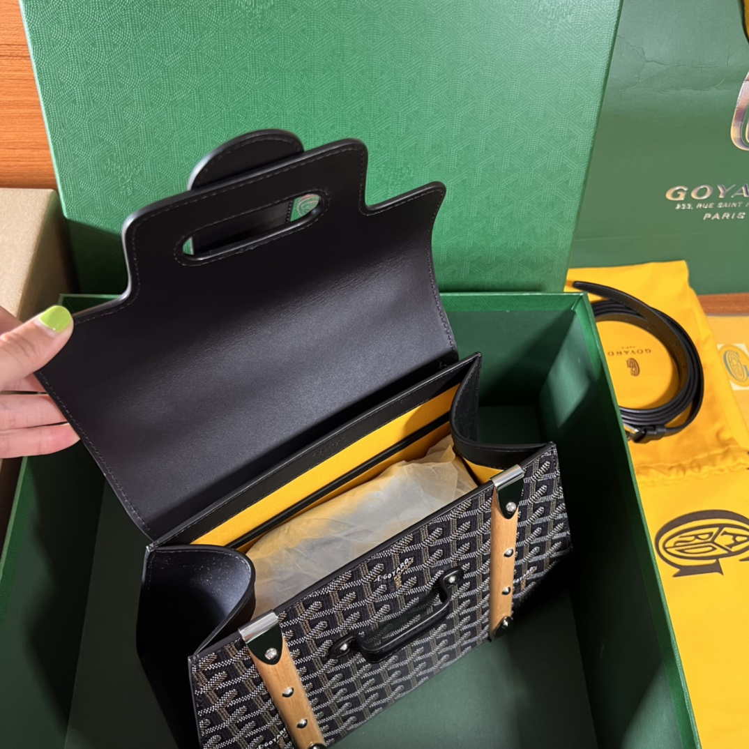 Goyard Sac Saigon Pm Bag BPMLTY07CL07P Black - Default Title - View 8
