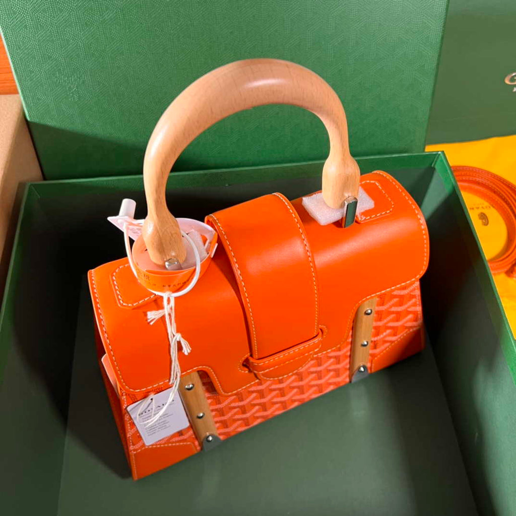 Goyard Sac Saigon Pm Bag BPMLTY07CL07P Orage Red
