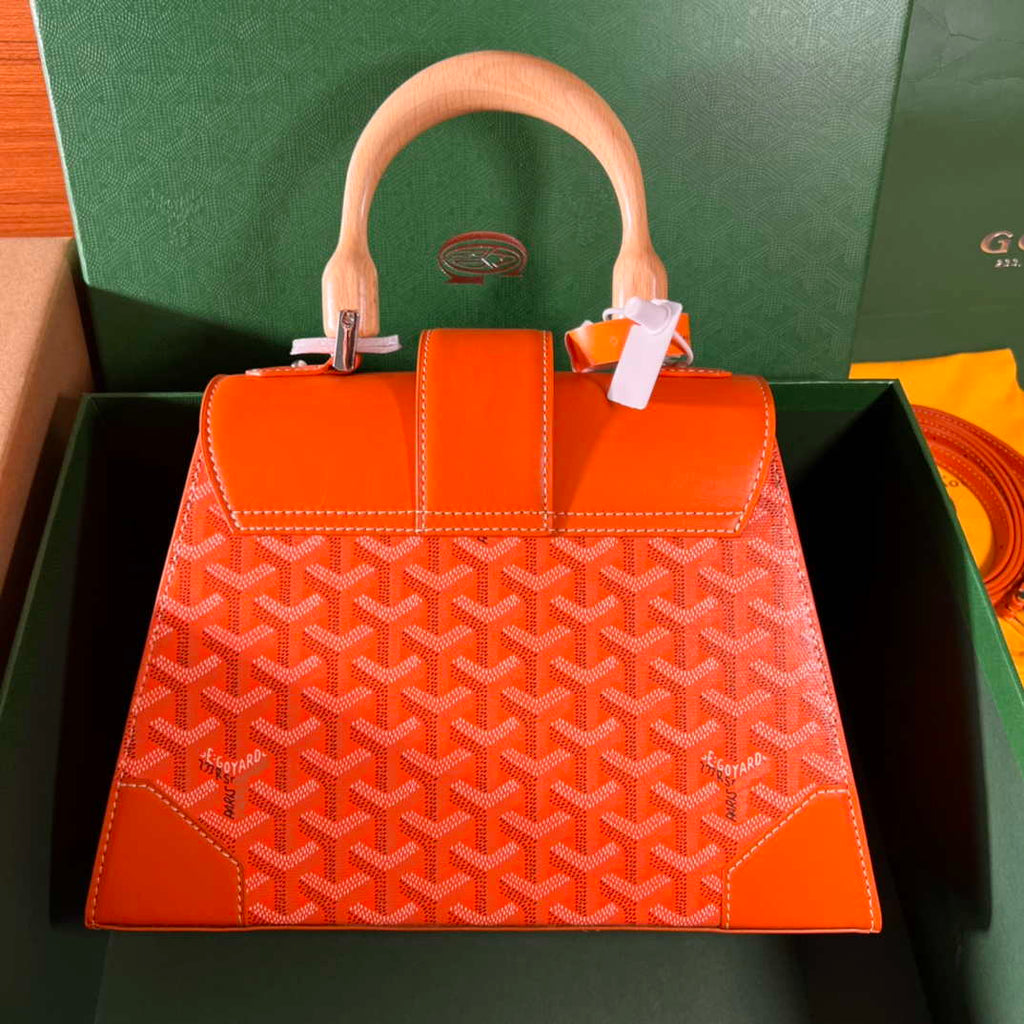 Goyard Sac Saigon Pm Bag BPMLTY07CL07P Orage Red