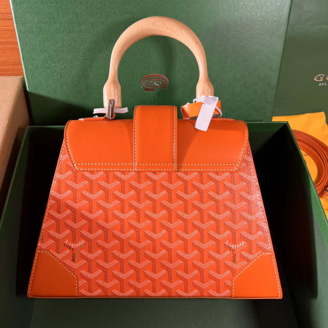 Goyard Sac Saigon Pm Bag BPMLTY07CL07P Orage Red