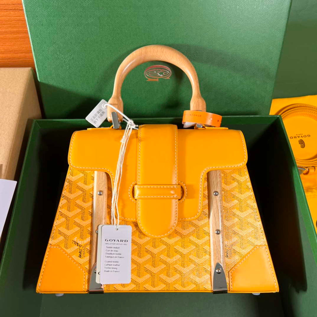 Goyard Sac Saigon Pm Bag BPMLTY07CL07P Yellow
