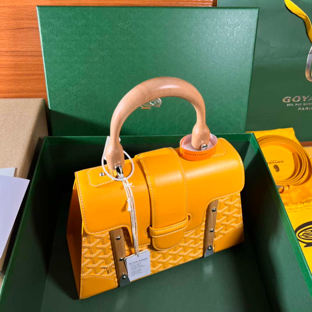 Goyard Sac Saigon Pm Bag BPMLTY07CL07P Yellow