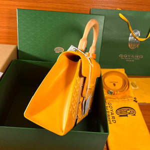 Goyard Sac Saigon Pm Bag BPMLTY07CL07P Yellow - Default Title - View 4
