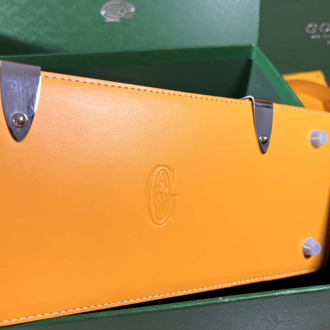 Goyard Sac Saigon Pm Bag BPMLTY07CL07P Yellow - Default Title - View 6