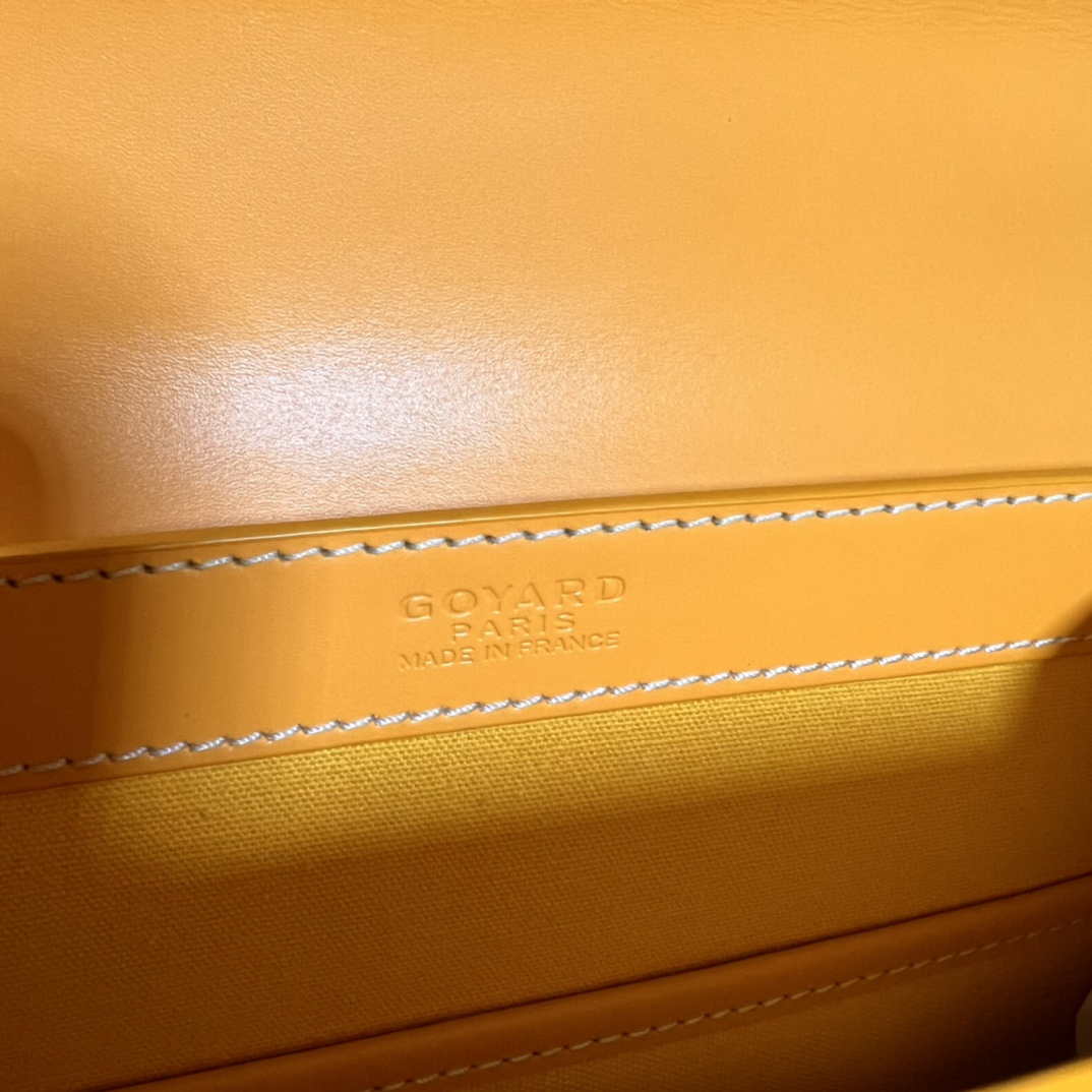 Goyard Sac Saigon Pm Bag BPMLTY07CL07P Yellow - Default Title - View 9