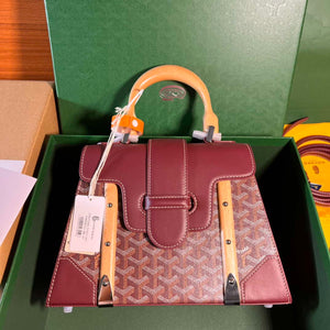 Goyard Sac Saigon Pm Bag BPMLTY07CL07P Wine Red - Default Title - View 1