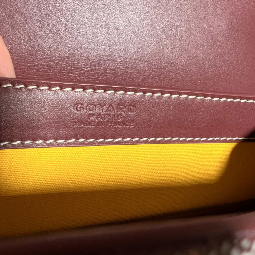Goyard Sac Saigon Pm Bag BPMLTY07CL07P Wine Red - Default Title - View 9