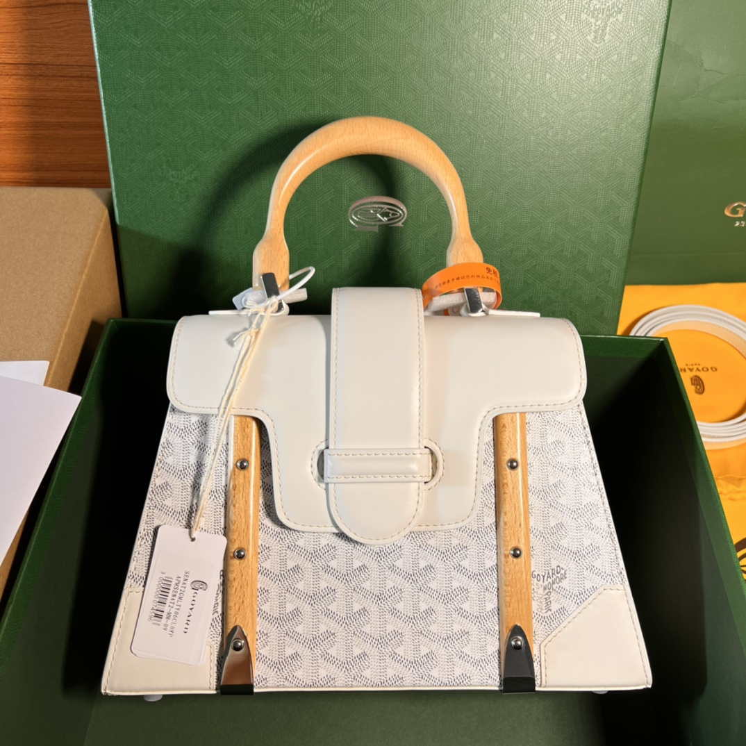 Goyard Sac Saigon Pm Bag BPMLTY07CL07P White