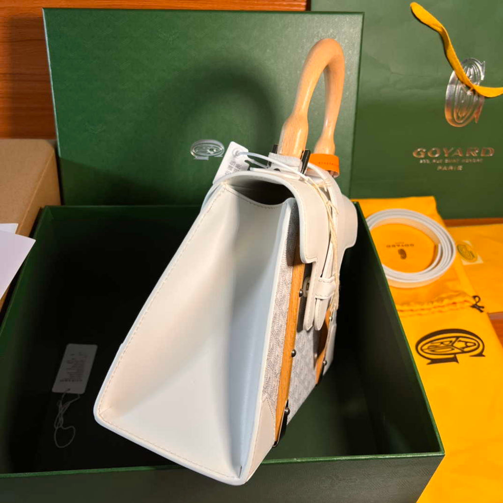 Goyard Sac Saigon Pm Bag BPMLTY07CL07P White