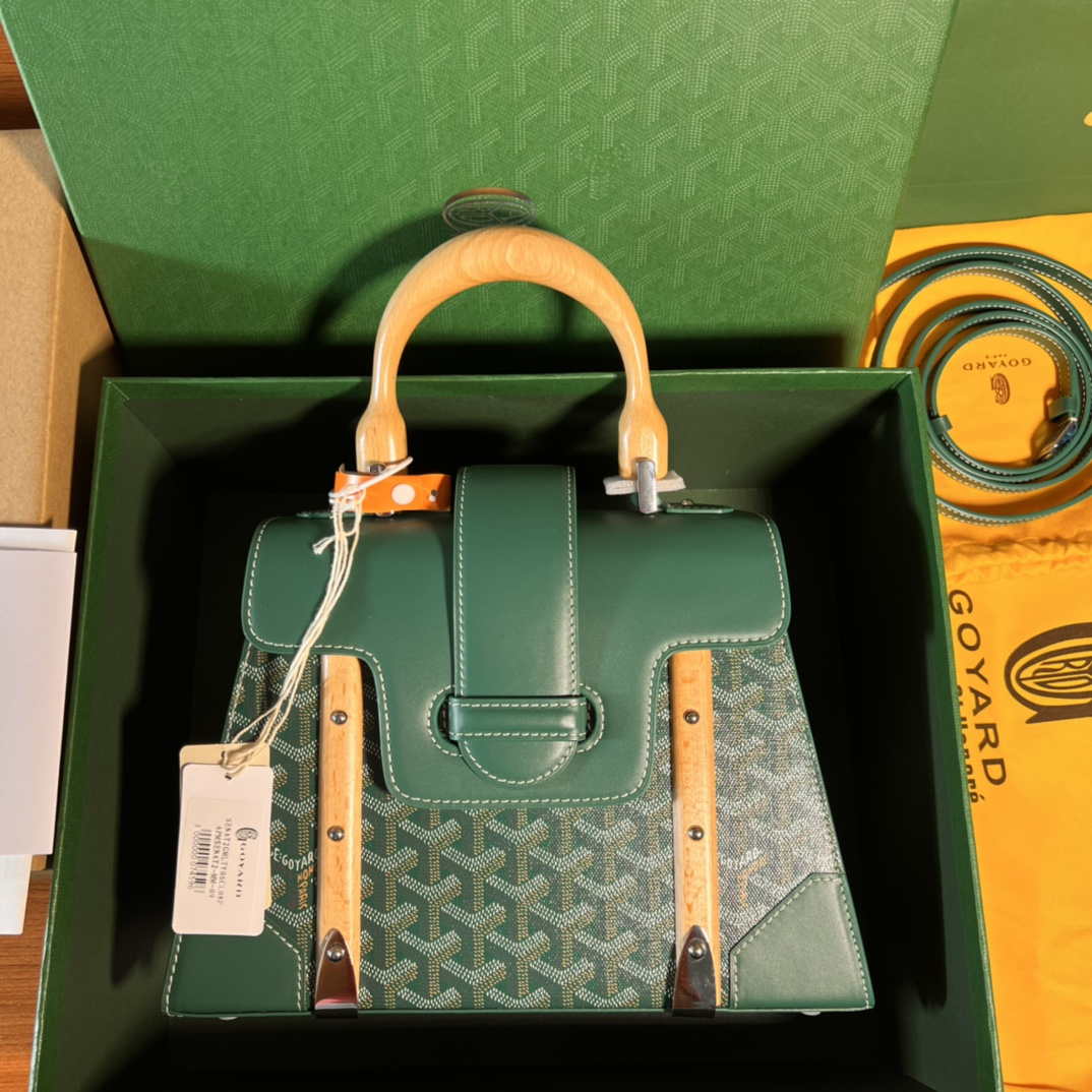 Goyard Sac Saigon Pm Bag BPMLTY07CL07P Green - Default Title - View 1