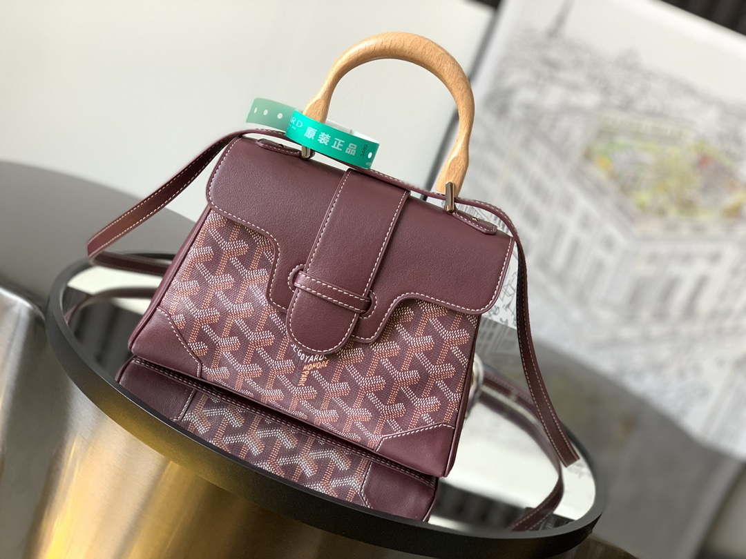 Goyard SAIGOBMINTY01CL03P Sa?gon Structur¨¦ Mini Bag G88985