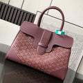 Goyard SAIGOCMMLTY09CL09P Saigon tote Bag Wine Red - Default Title - View 1
