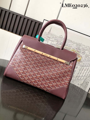 Goyard SAIGOCMMLTY09CL09P Saigon tote Bag Wine Red - Default Title - View 3