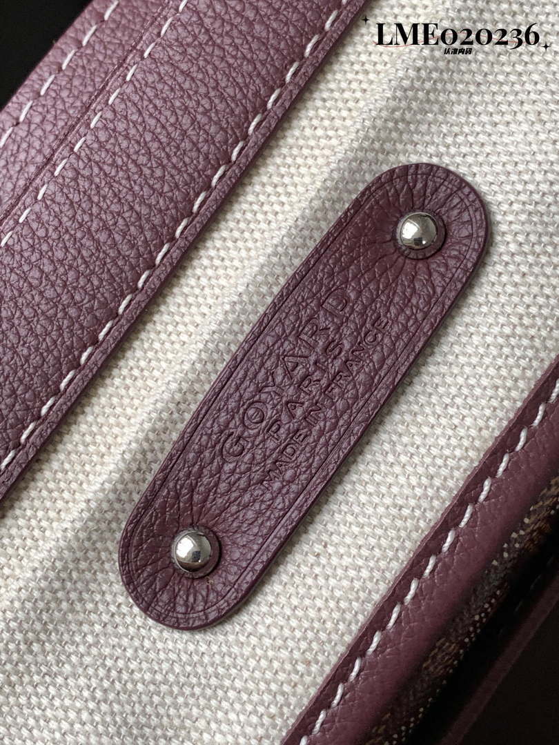 Goyard SAIGOCMMLTY09CL09P Saigon tote Bag Wine Red - Default Title - View 9
